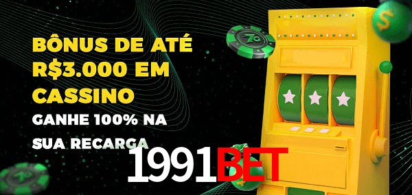 1991bet melhor bônus de depósito